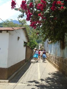 Walking in San Juan